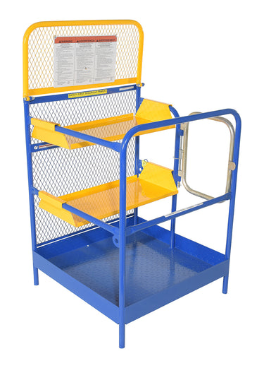 WORK PLATFORM 36X36 WITH 2 SHELVES